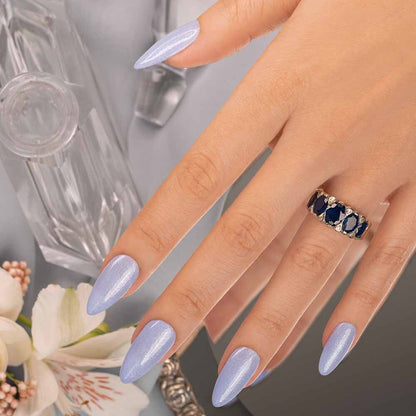 Andreia Professional I Do Collection Hybrid Gel - Fusion Color - ID6 Sky Blue with Silver Sparkles - 10.5ml