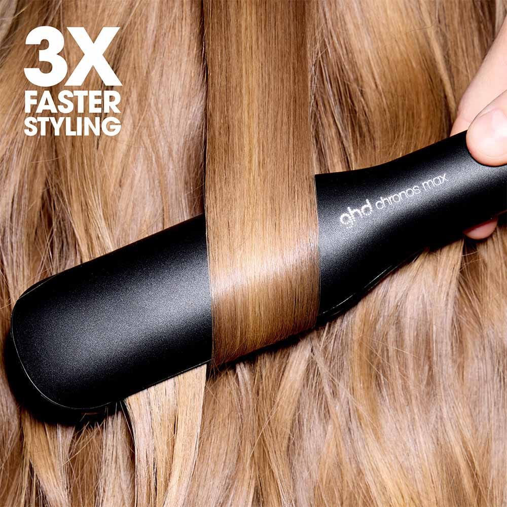 ghd Chronos Max Straightener Black, Professional Use