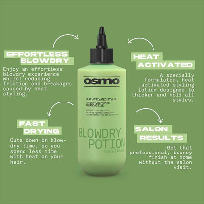 Osmo Blowdry Potion Heat Activated Styler 250ml