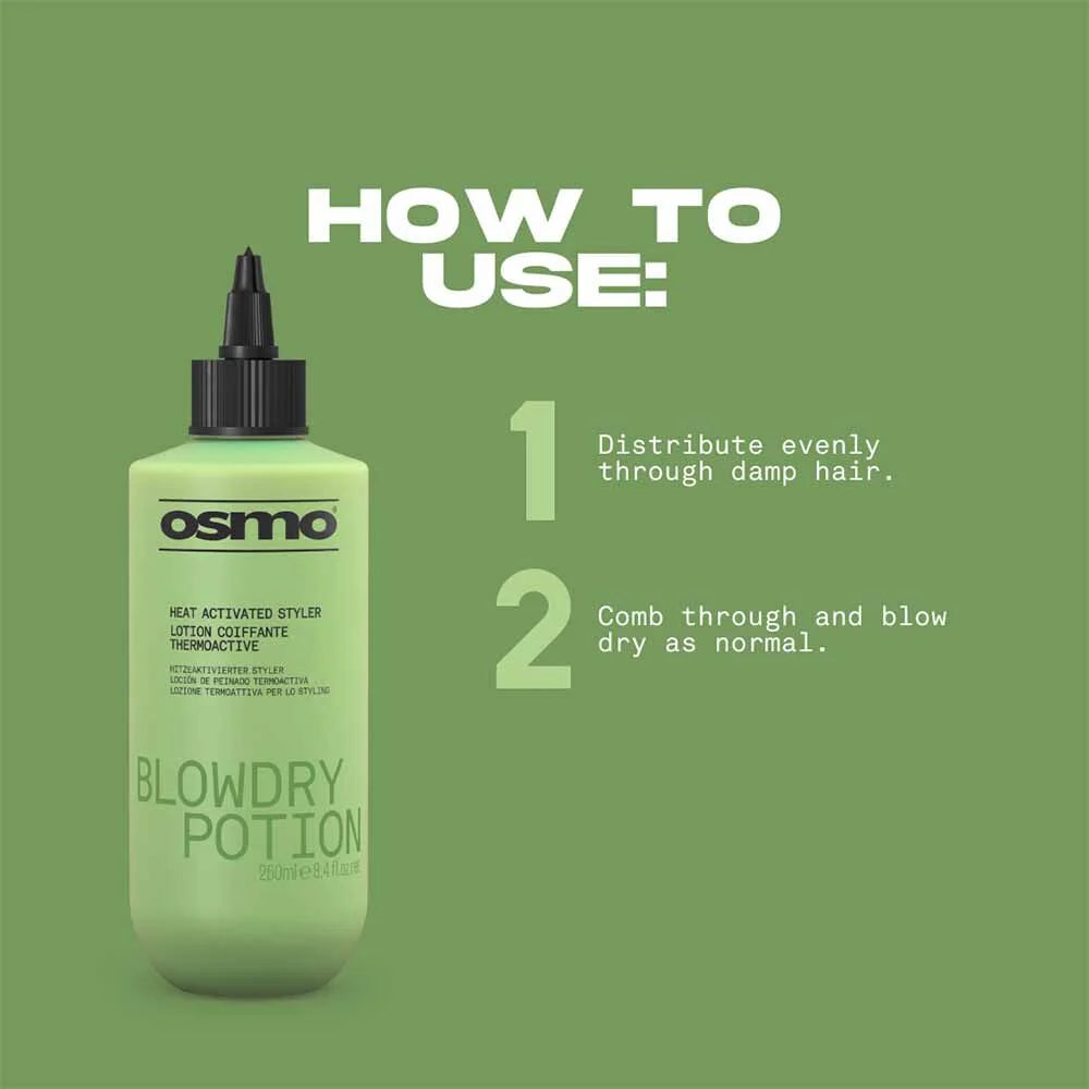 Osmo Blowdry Potion Heat Activated Styler 250ml