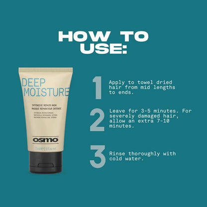 Osmo Deep Moisture Intensive Repair Mask - 75ml