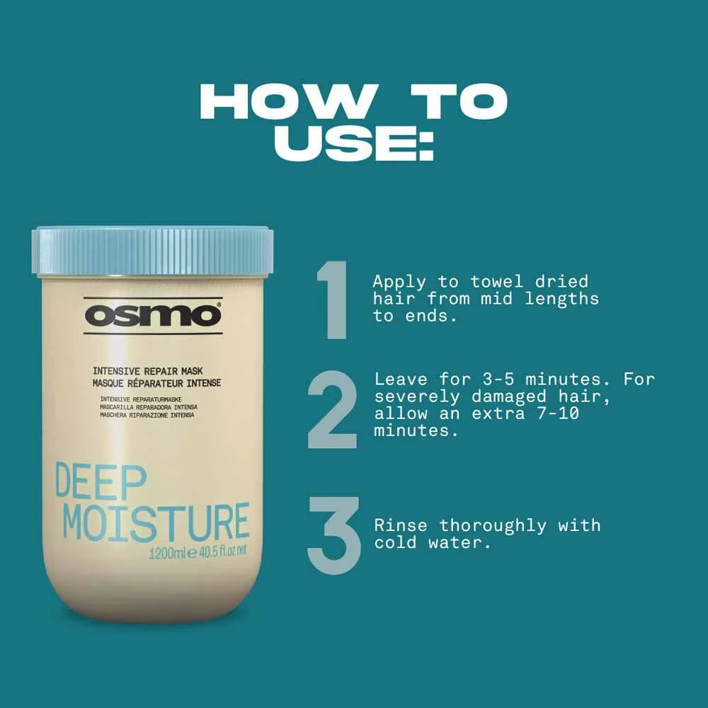 Osmo Deep Moisture Intensive Repair Mask - 1.2 Litre