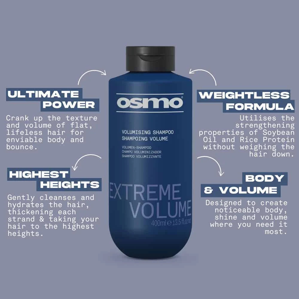 Osmo Extreme Volume Volumising Shampoo - 400ml