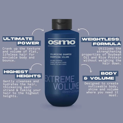 Osmo Extreme Volume Volumising Shampoo - 400ml