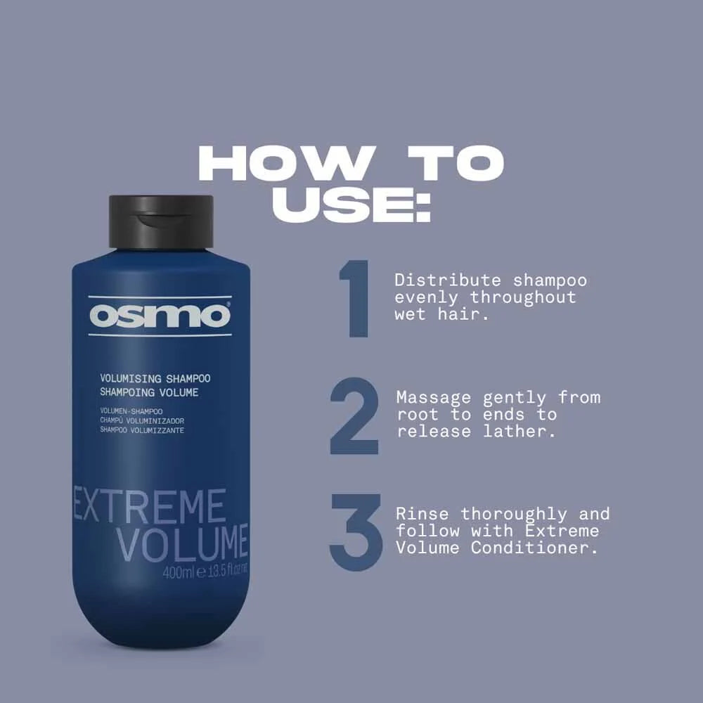 Osmo Extreme Volume Volumising Shampoo - 400ml