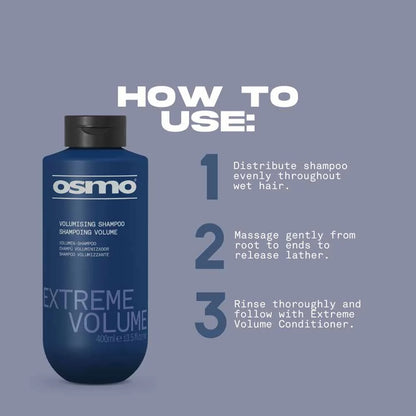 Osmo Extreme Volume Volumising Shampoo - 400ml
