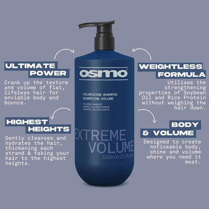 Osmo Extreme Volume Volumising Shampoo - 1 Litre