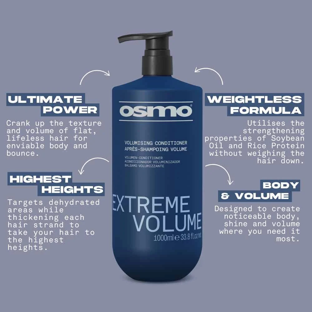 Osmo Extreme Volume Volumising Conditioner - 1 Litre
