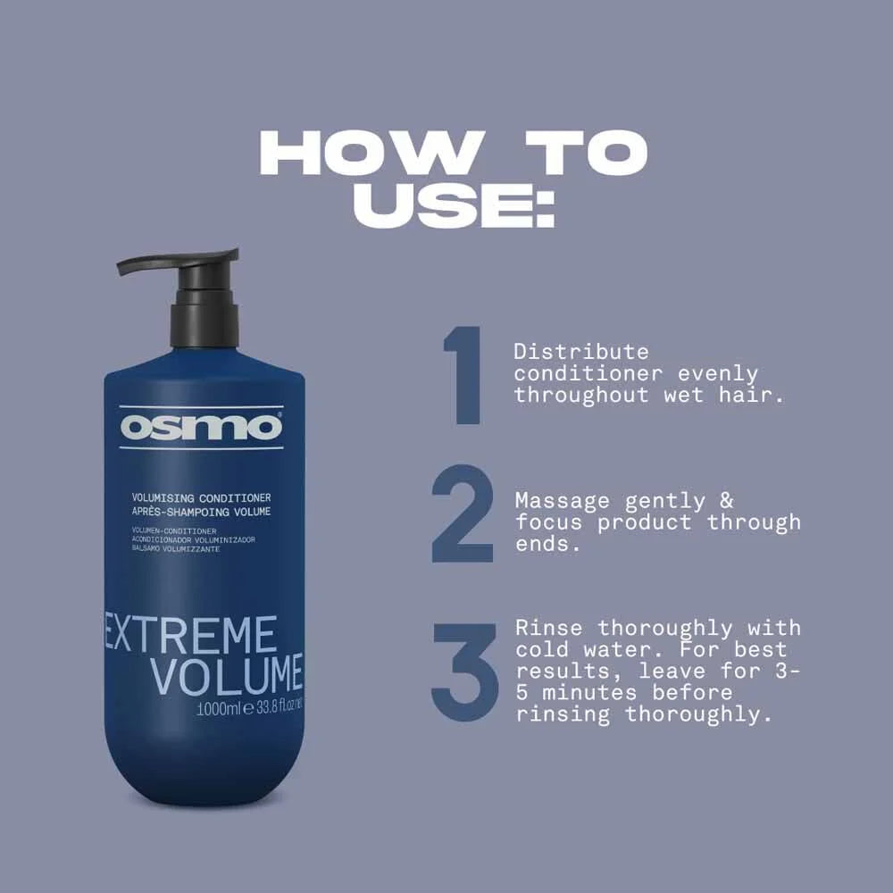 Osmo Extreme Volume Volumising Conditioner - 1 Litre