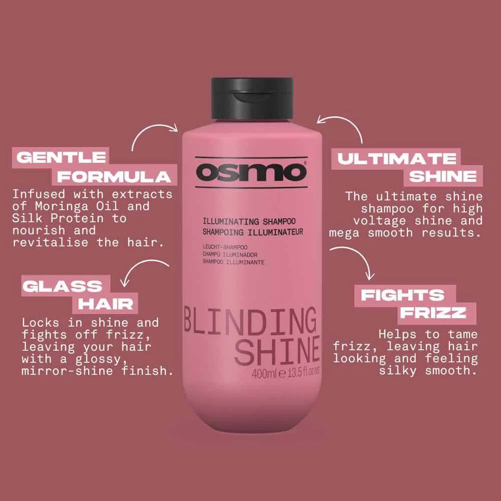Osmo Blinding Shine Illuminating Shampoo - 400ml