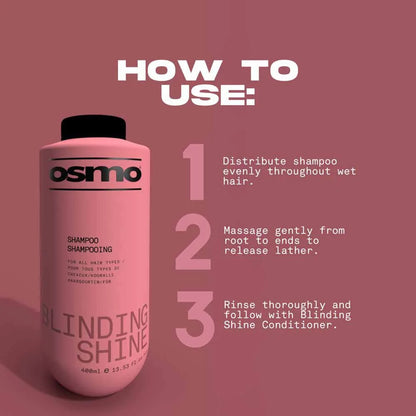Osmo Blinding Shine Illuminating Shampoo - 400ml