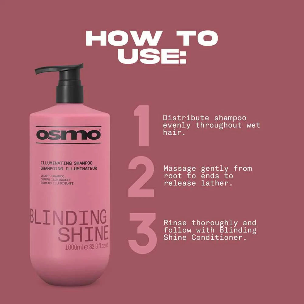 Osmo Blinding Shine Illuminating Shampoo - 1 Litre