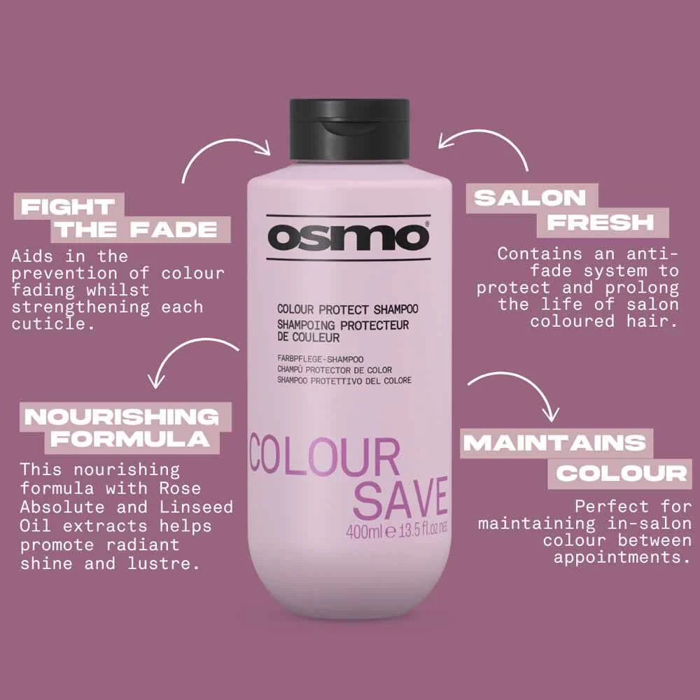 Osmo Colour Save Colour Protect Shampoo - 400ml