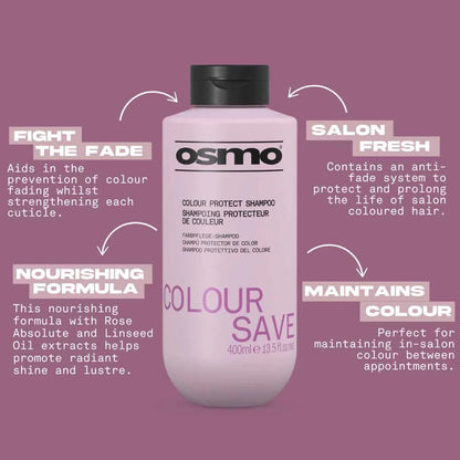 Osmo Colour Save Colour Protect Shampoo - 400ml