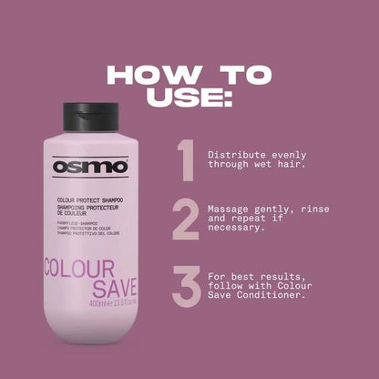 Osmo Colour Save Colour Protect Shampoo - 400ml