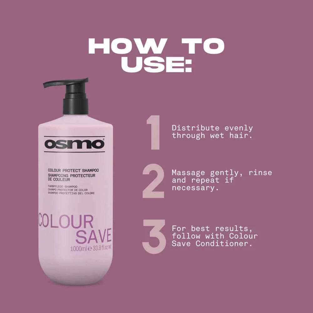 Osmo Colour Save Colour Protect Shampoo - 1 Litre