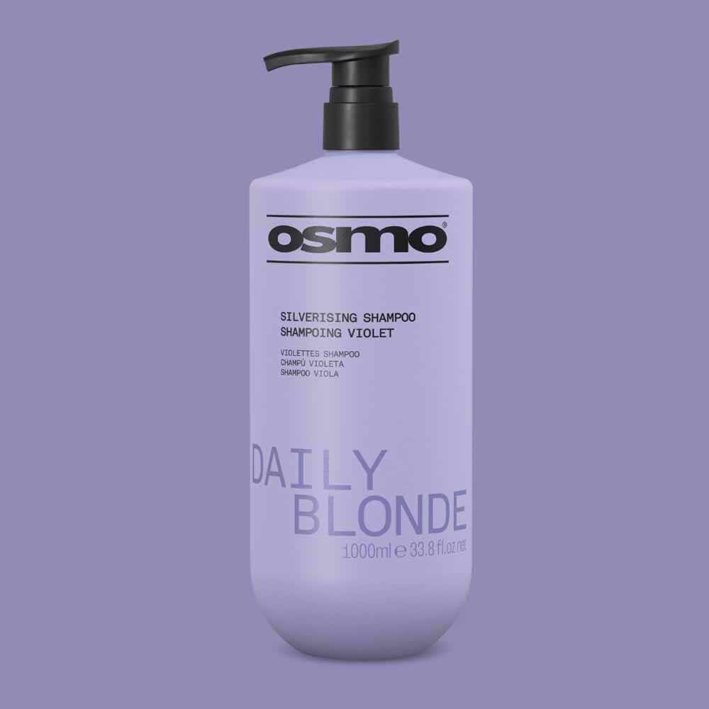 Osmo Daily Blonde Silverising Blue Shampoo - 1 Litre
