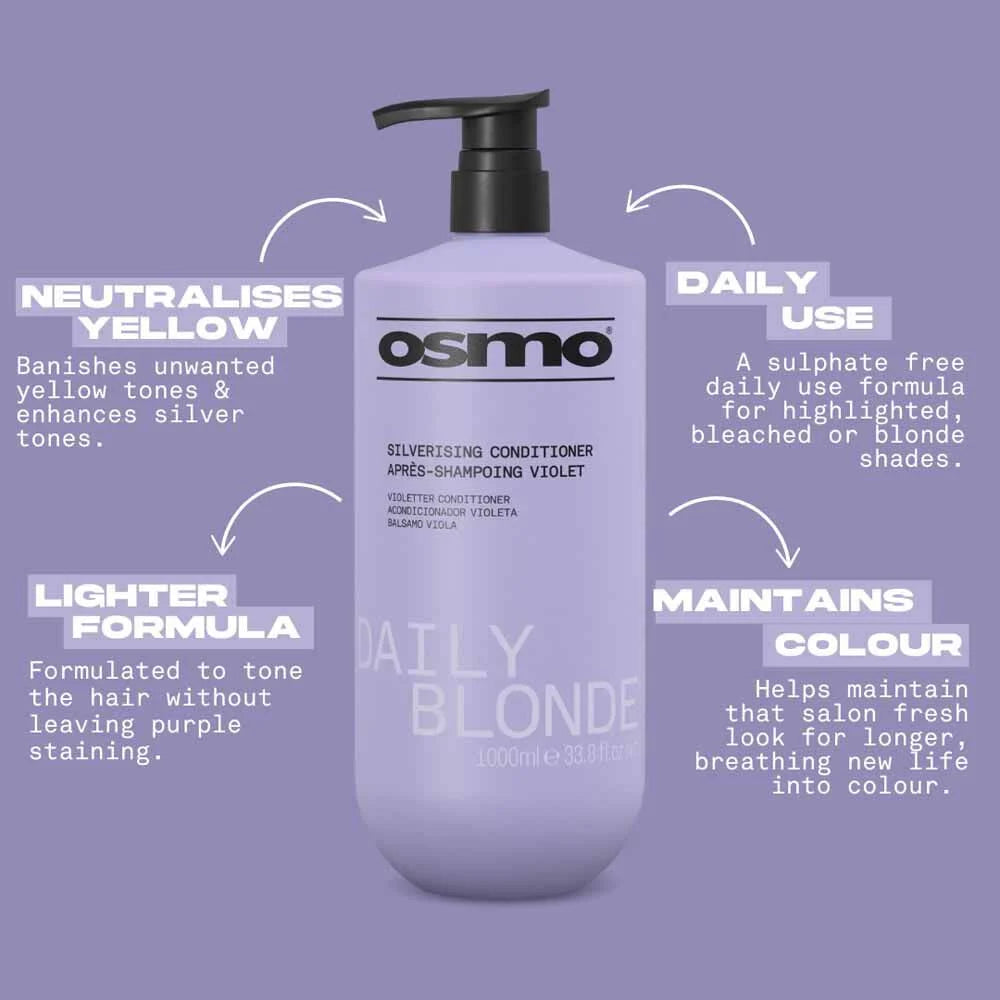 Osmo Daily Blonde Silverising Conditioner 1000ml