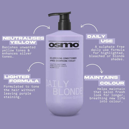 Osmo Daily Blonde Silverising Conditioner 1000ml