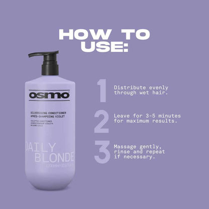Osmo Daily Blonde Silverising Conditioner 1000ml