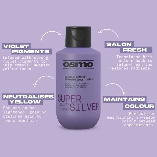 OSMO Super Silver No Yellow Shampoo 100ml