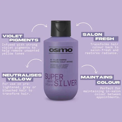 OSMO Super Silver No Yellow Shampoo 100ml
