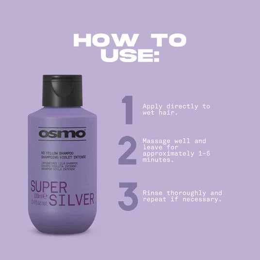 OSMO Super Silver No Yellow Shampoo 100ml