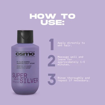 OSMO Super Silver No Yellow Shampoo 100ml
