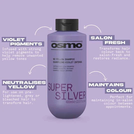 OSMO Super Silver No Yellow Shampoo 400ml