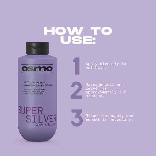 OSMO Super Silver No Yellow Shampoo 400ml