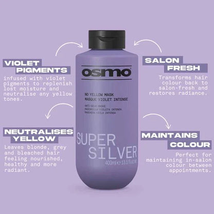 OSMO Super Silver No Yellow Mask 400ml