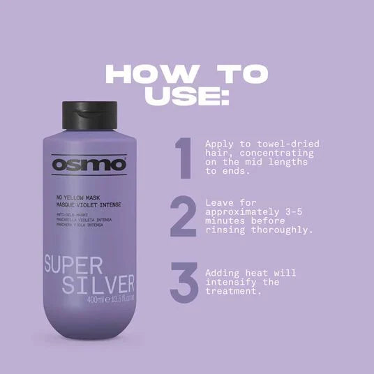 OSMO Super Silver No Yellow Mask 400ml