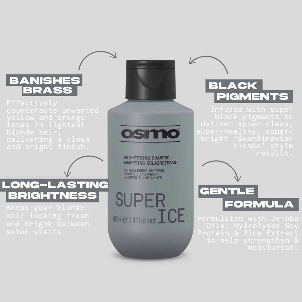 Osmo Super Ice Brightening Shampoo - 100ml