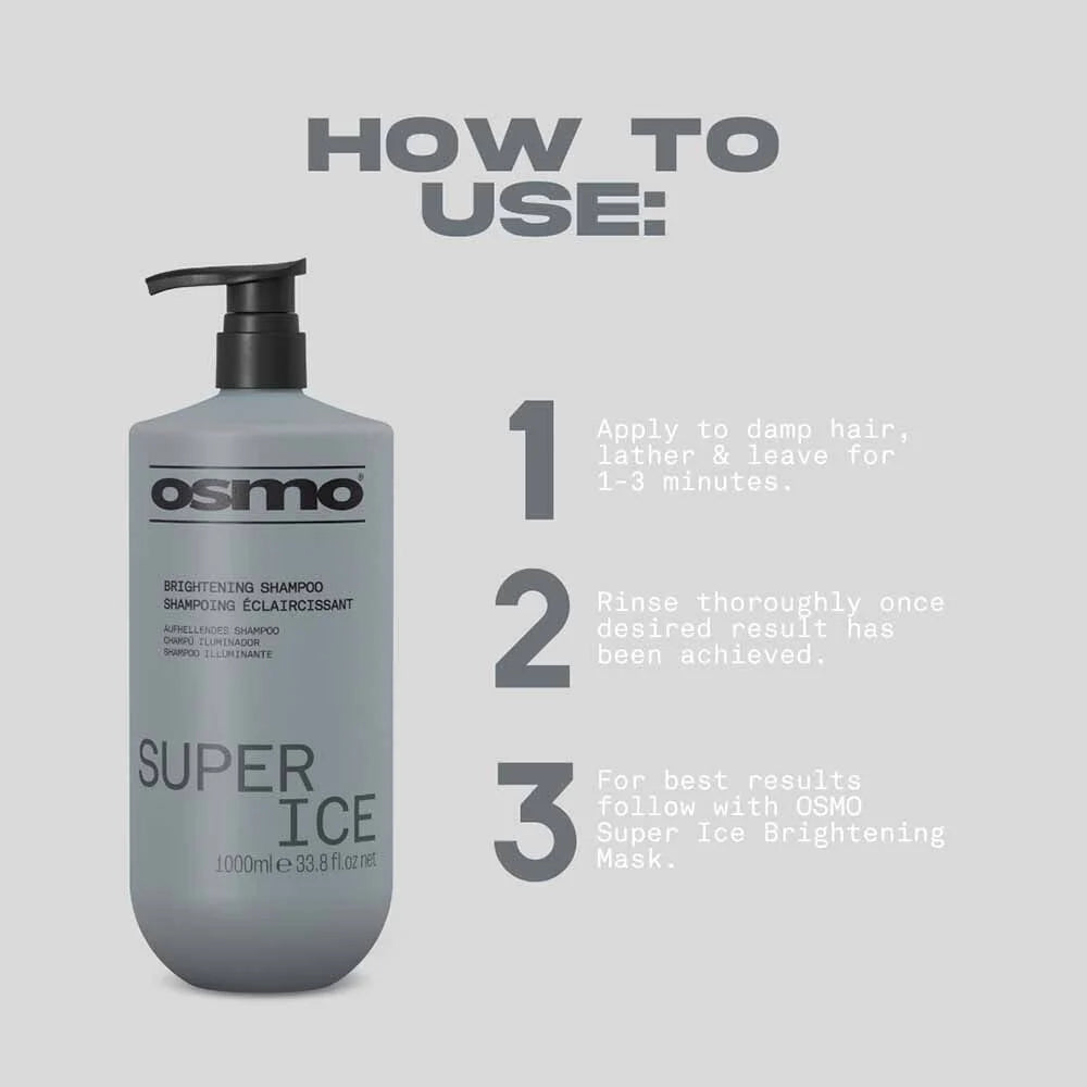 Osmo Super Ice Brightening Shampoo - 400ml