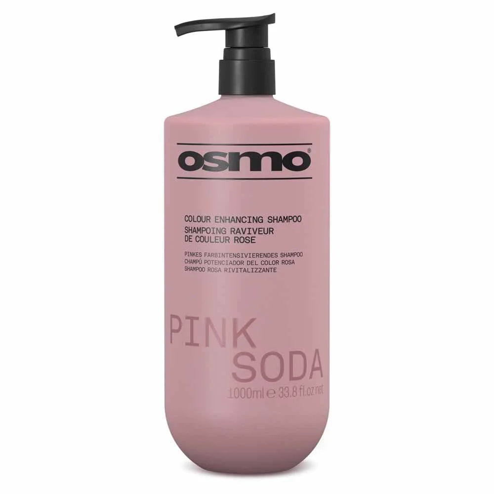 Osmo Pink Soda Colour Enhancing Shampoo - 1 Litre