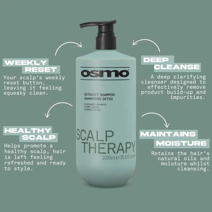 Osmo Scalp Therapy Detoxify Shampoo - 1 Litre