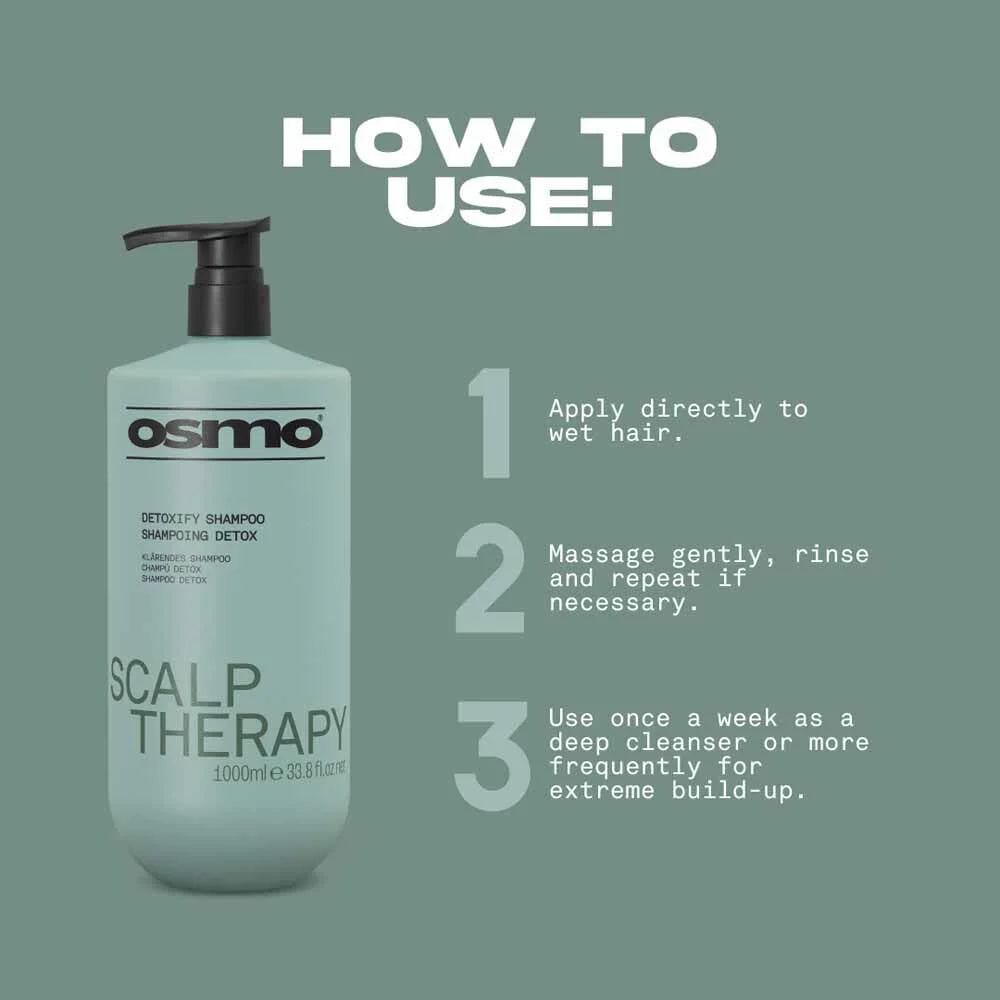 Osmo Scalp Therapy Detoxify Shampoo - 1 Litre