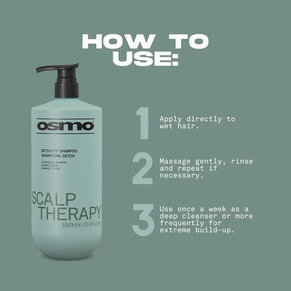 Osmo Scalp Therapy Detoxify Shampoo - 1 Litre