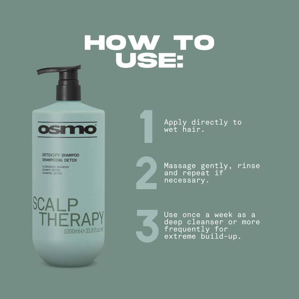 Osmo Scalp Therapy Detoxify Shampoo 1000ml