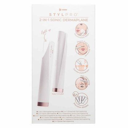 StylPro 2-in-1 Sonic Dermaplane