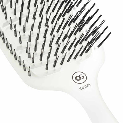 Olivia Garden Essential Hair Brush Fine Hair White
