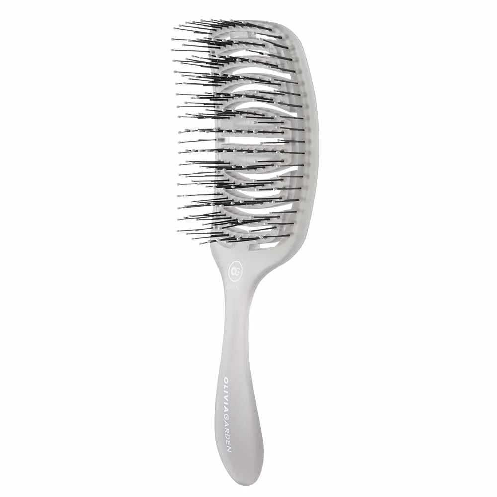 Olivia Garden Essential Hair Brush Medium Hair Grey