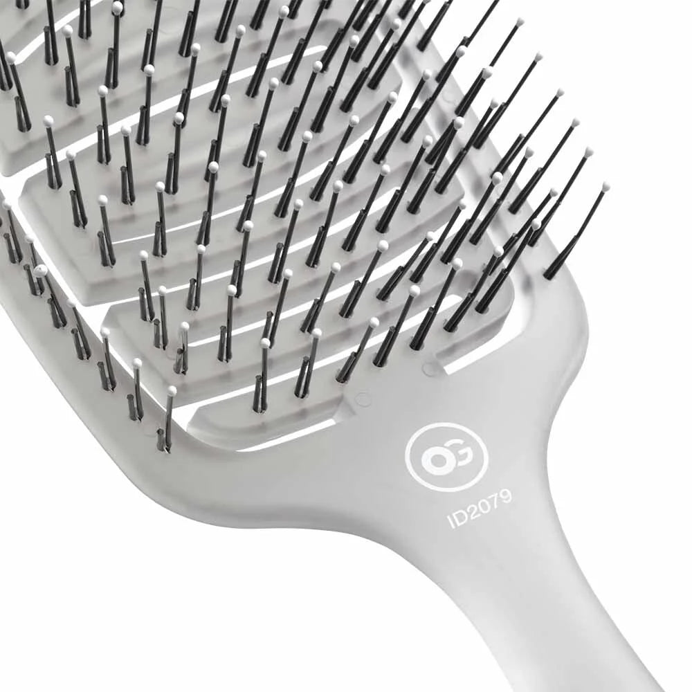 Olivia Garden Essential Hair Brush Medium Hair Grey
