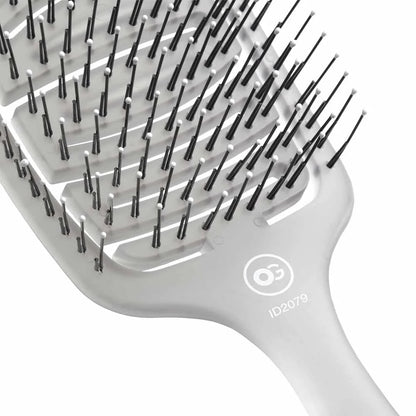 Olivia Garden Essential Hair Brush Medium Hair Grey