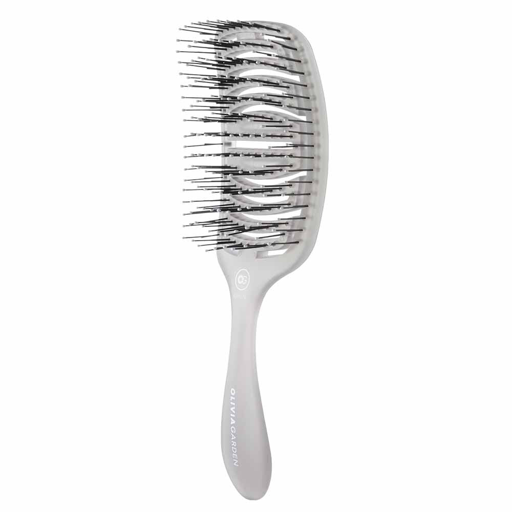 Olivia Garden Essential Hair Brush Medium Hair Grey