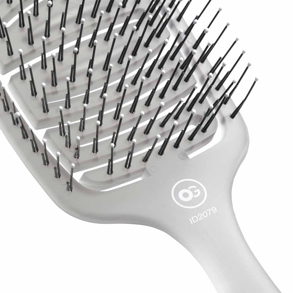 Olivia Garden Essential Hair Brush Medium Hair Grey