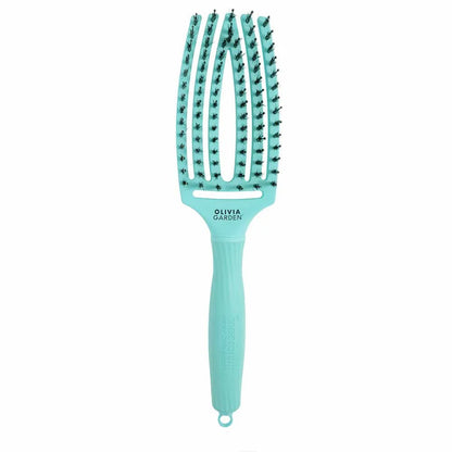 Olivia Garden Care Ionic Fingerbrush Hair Brush - Mint Green