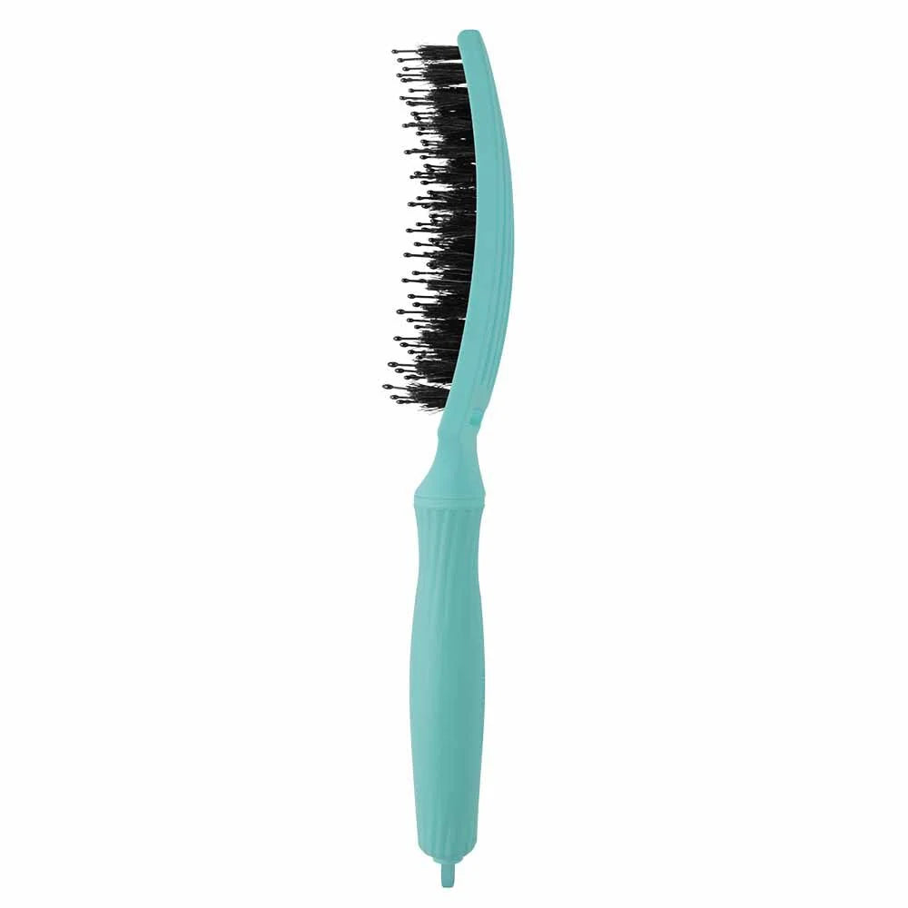 Olivia Garden Care Ionic Fingerbrush Hair Brush - Mint Green