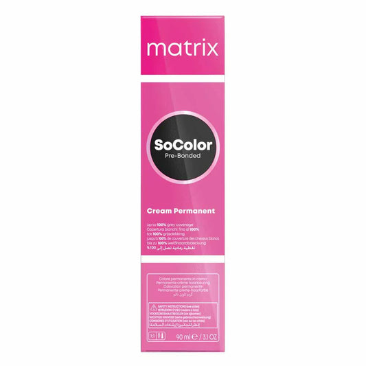 Matrix SoColor Pre-Bonded Permanent Hair Colour Blended Natural - 4M 90ml