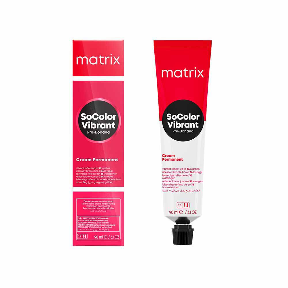 Matrix SoColor Pre-Bonded Permanent Hair Colour Vibrant Collection - 8RC 90ml